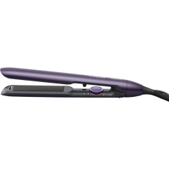 Philips Metallic Deep Purple Hair Straightener BHS752 - Effortless Styling & Stunning Shine!